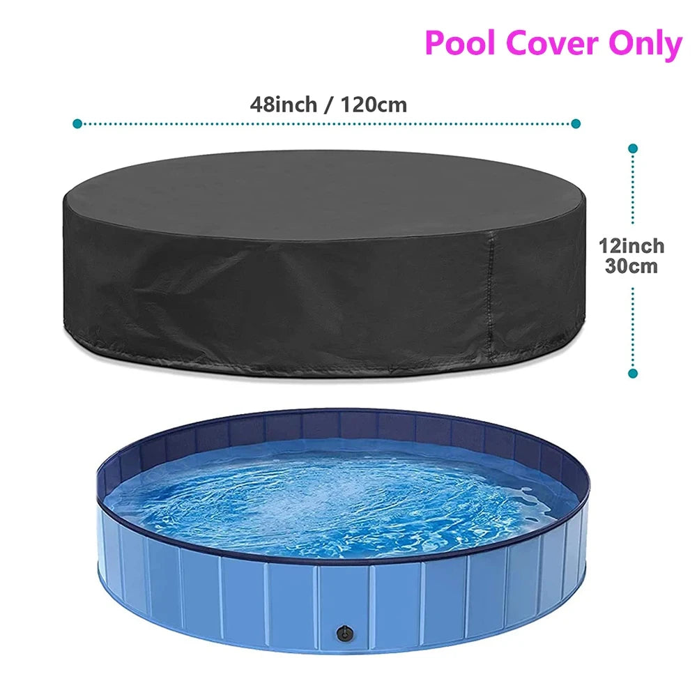 Foldable Dog Swimming Pool Portable Waterproof Grooming Tub