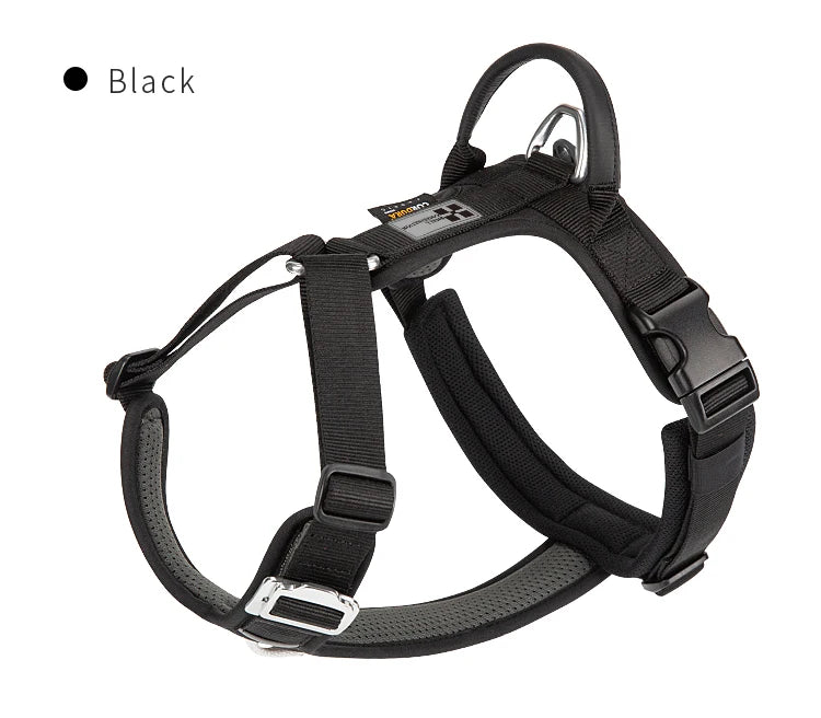 Small Combination No Pull Nylon Reflective Dog Harness Adjustable For Walking