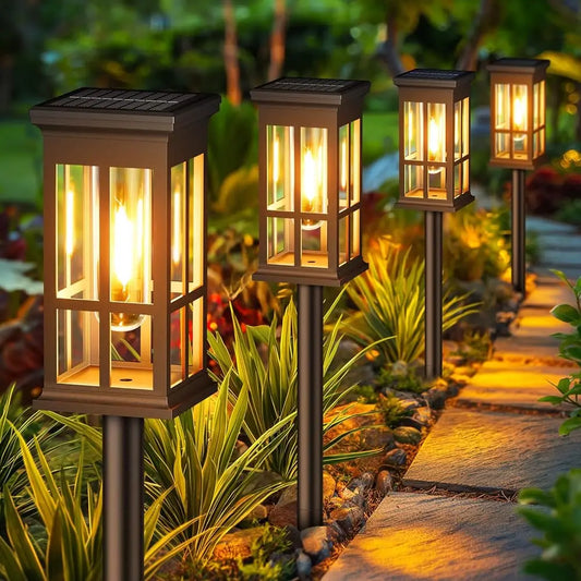 Solar Pathway Light Outdoor Solar Lamp IP65 Waterproof Garden Yard Patio Walkway