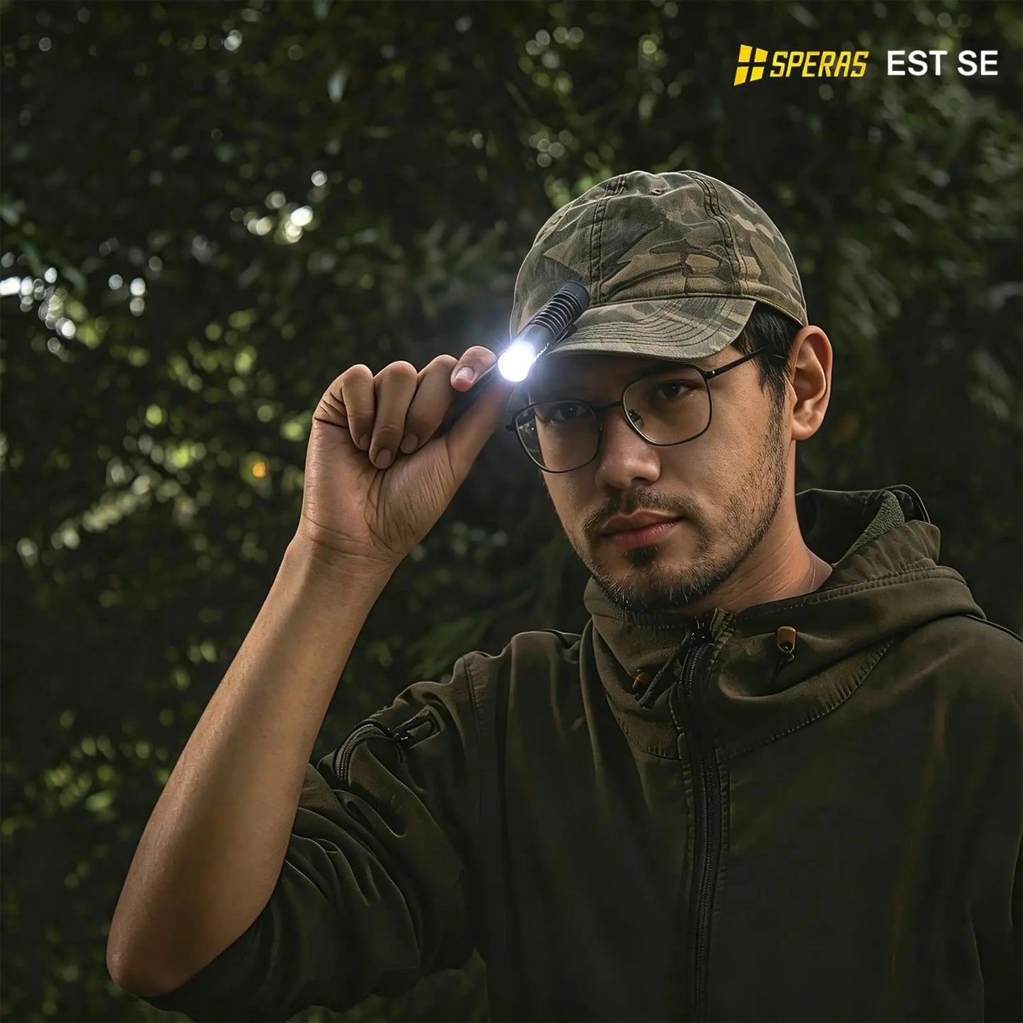 Speras EST SE 1500lm EDC Tactical Flashlight Rechargeable IP68 Waterproof