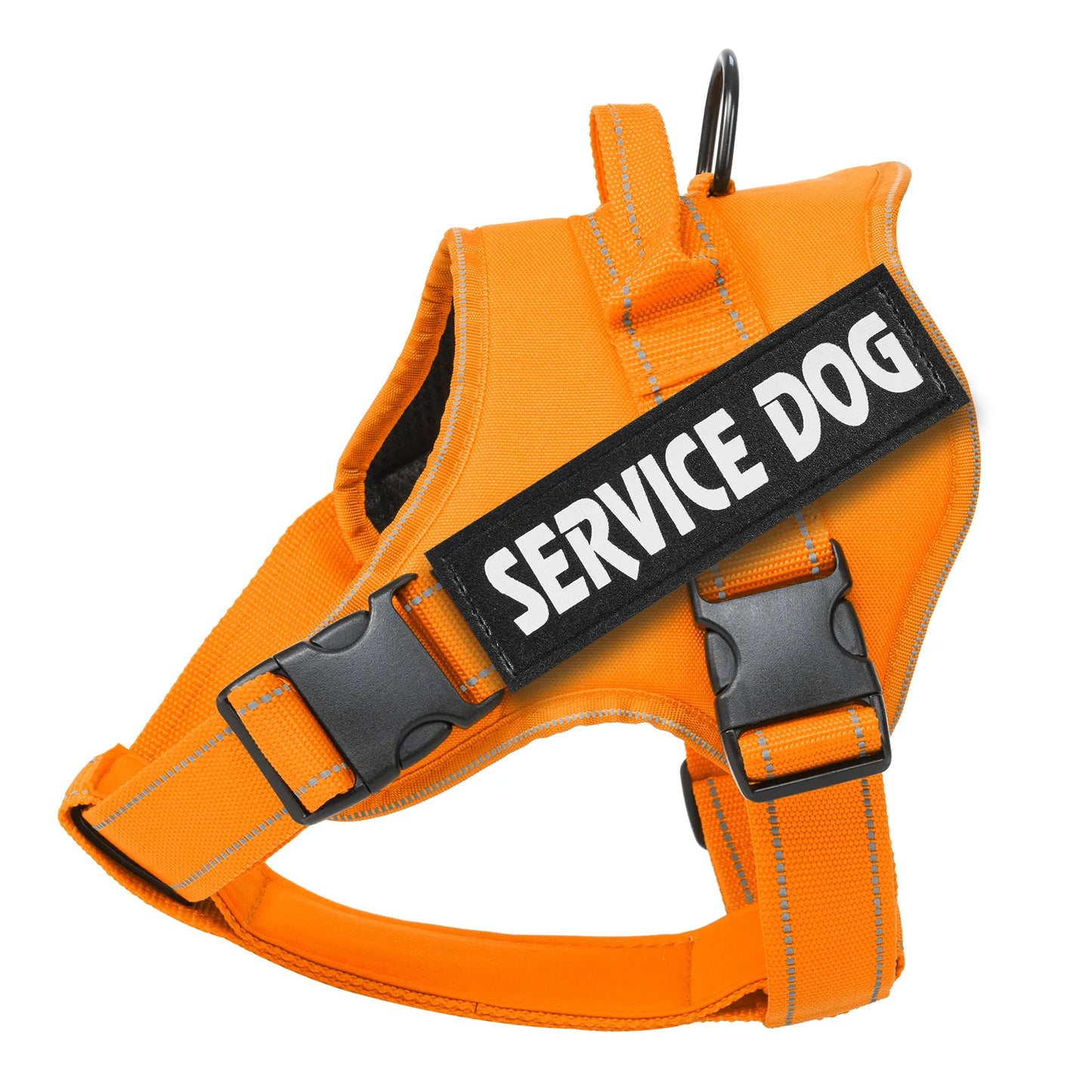 Personalized Doberman Pinscher Adjustable Dog Harness Custom Name Tag Breathable