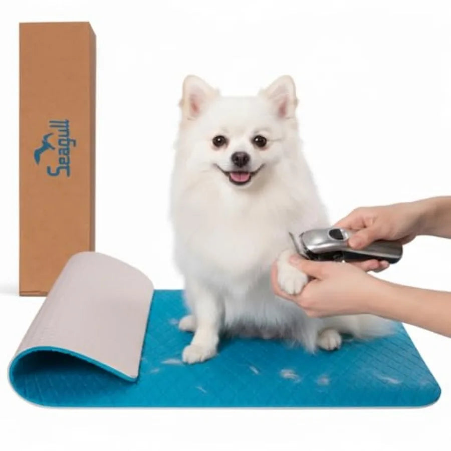 Foam Rubber Pet Grooming Table Mat 16 By 24 Inches For Dogs And Cats