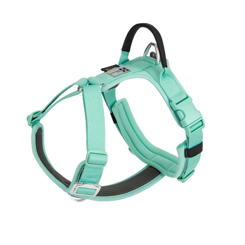 Small Combination No Pull Nylon Reflective Dog Harness Adjustable For Walking