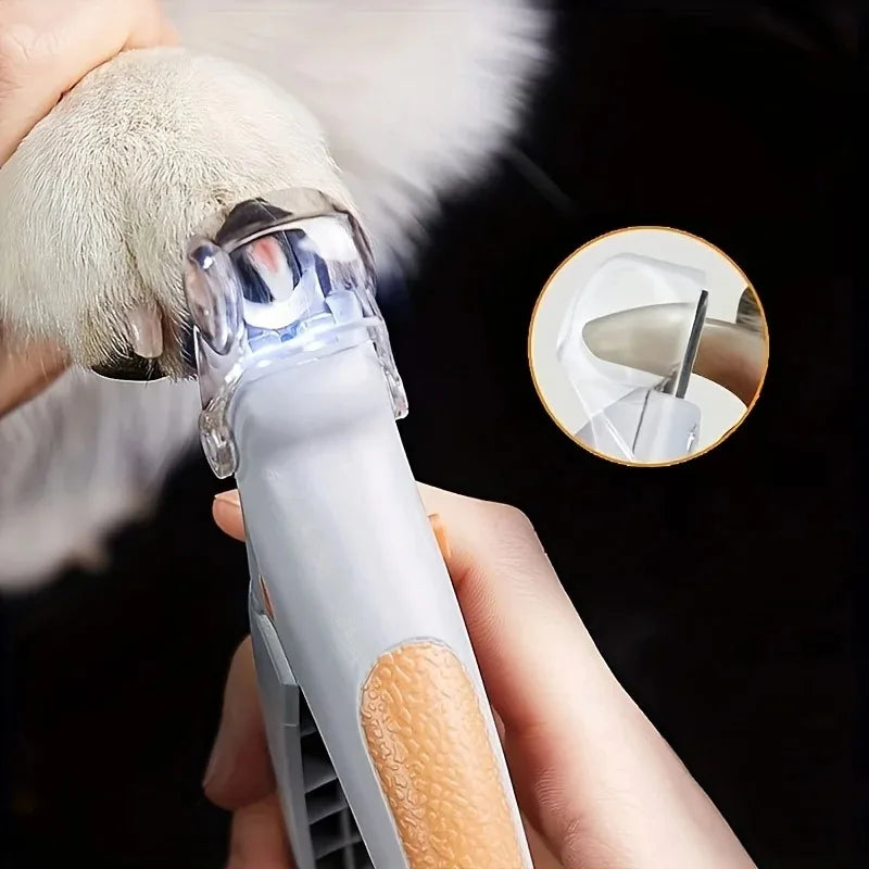 LED Pet Nail Clipper For Dogs And Cats With Light For Safe Grooming