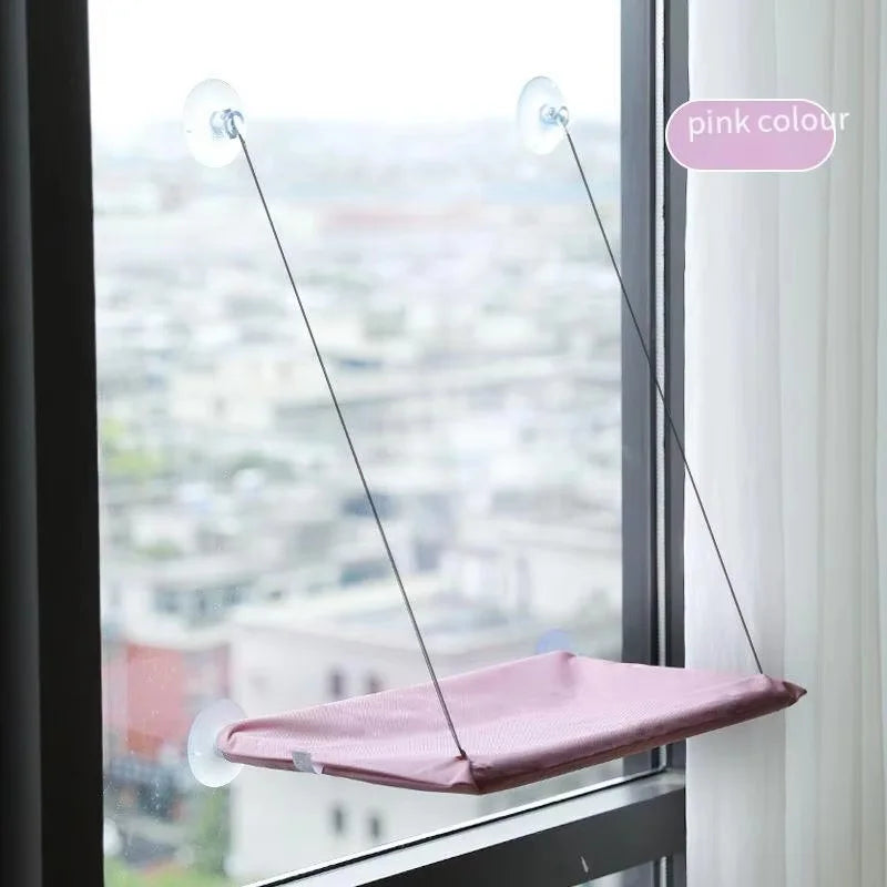 Winter Cat Window Hanging Hammock Bed With Suction Cups Space Saving All Seasons