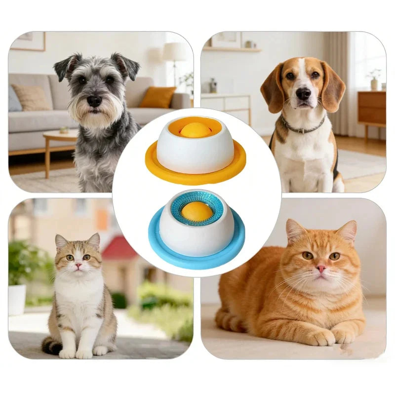 Silicone Lick Feeding Mat For Dogs Cats 200ml Slow Feeding Anti Choke Indoor