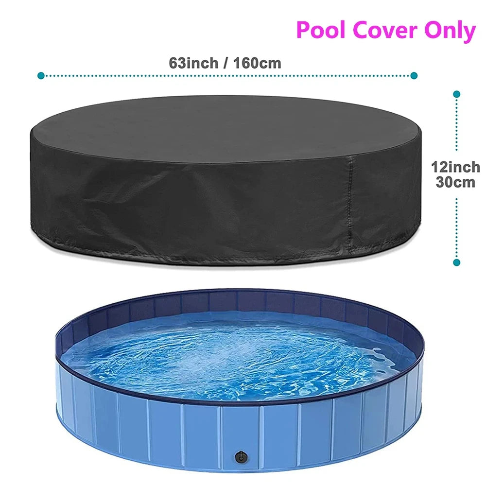 Foldable Dog Swimming Pool Portable Waterproof Grooming Tub