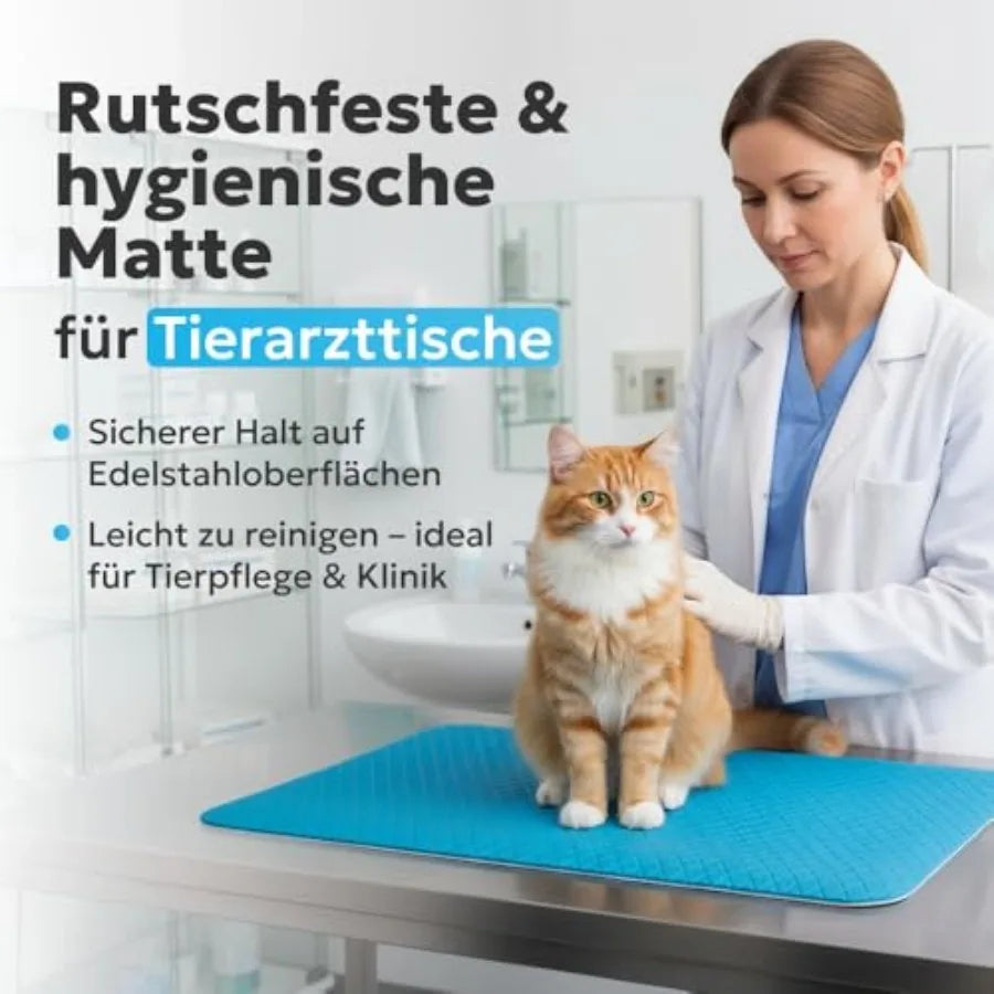 Foam Rubber Pet Grooming Table Mat 16 By 24 Inches For Dogs And Cats