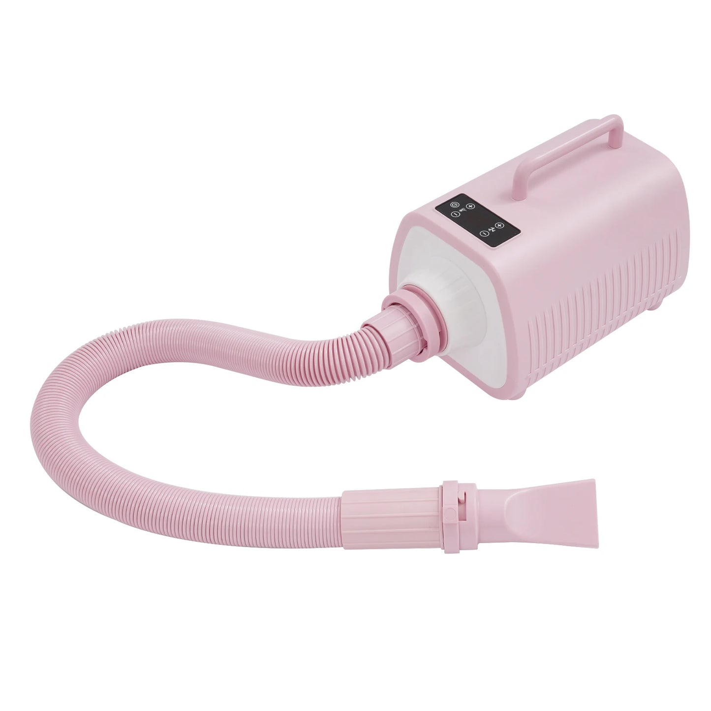 9 Speed Pet Dog Hair Dryer 3 Nozzles 6.56ft Hose Adjustable Temp 77-140F