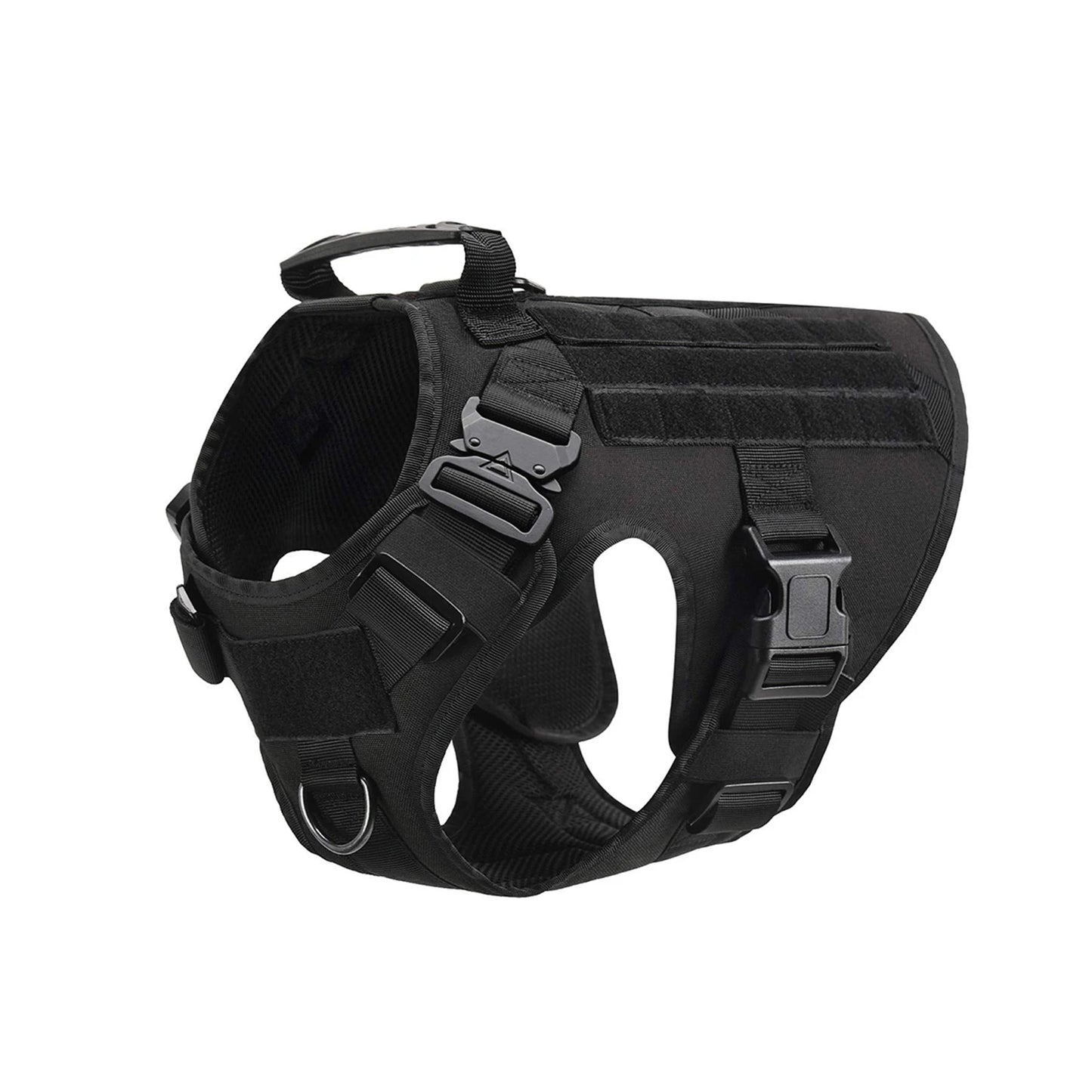 Tactical Dog Harness For German Shepherds And Large Dogs With MOLLE Pouches