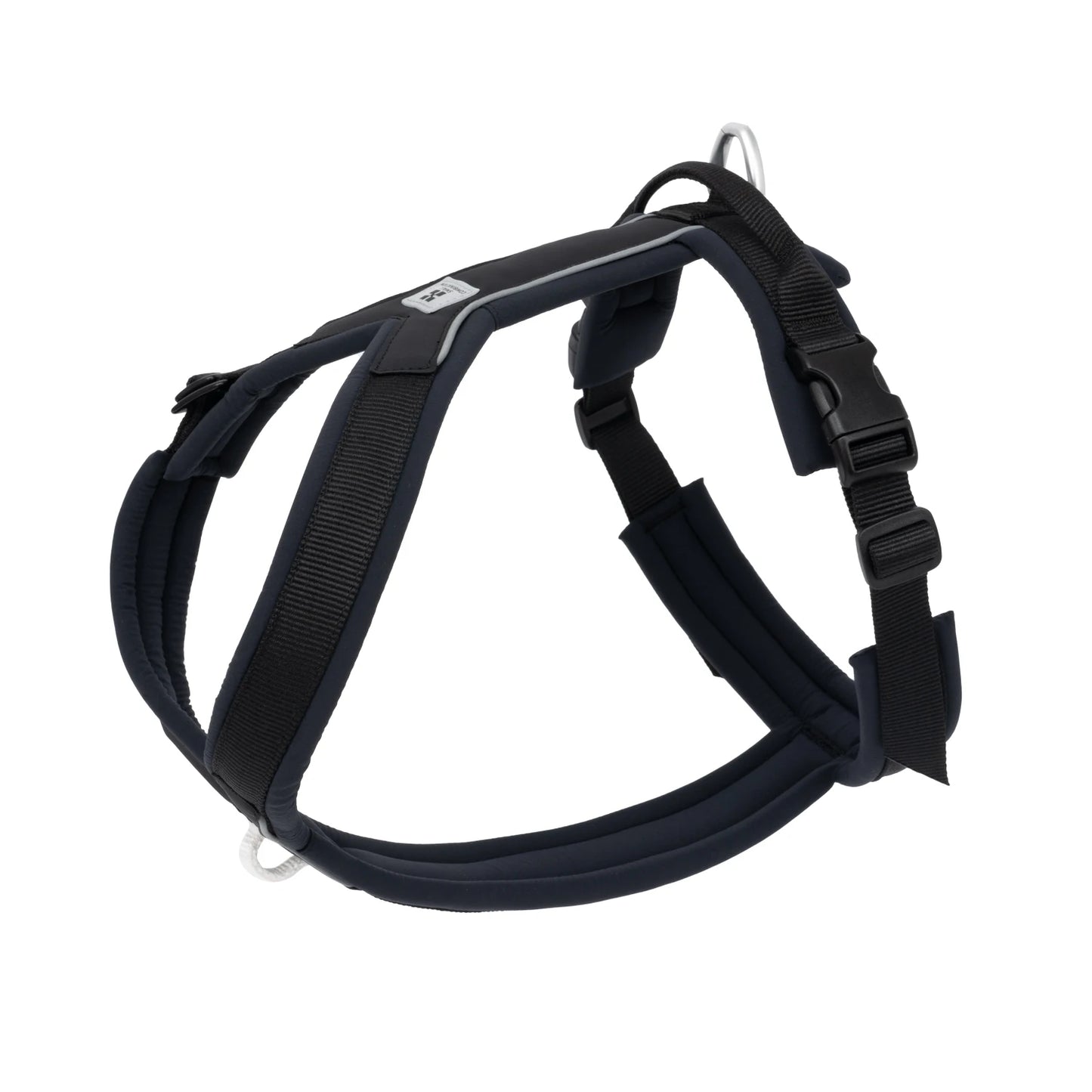 Small Combination Dog Harness No Pull Reflective Adjustable Outdoor Walking