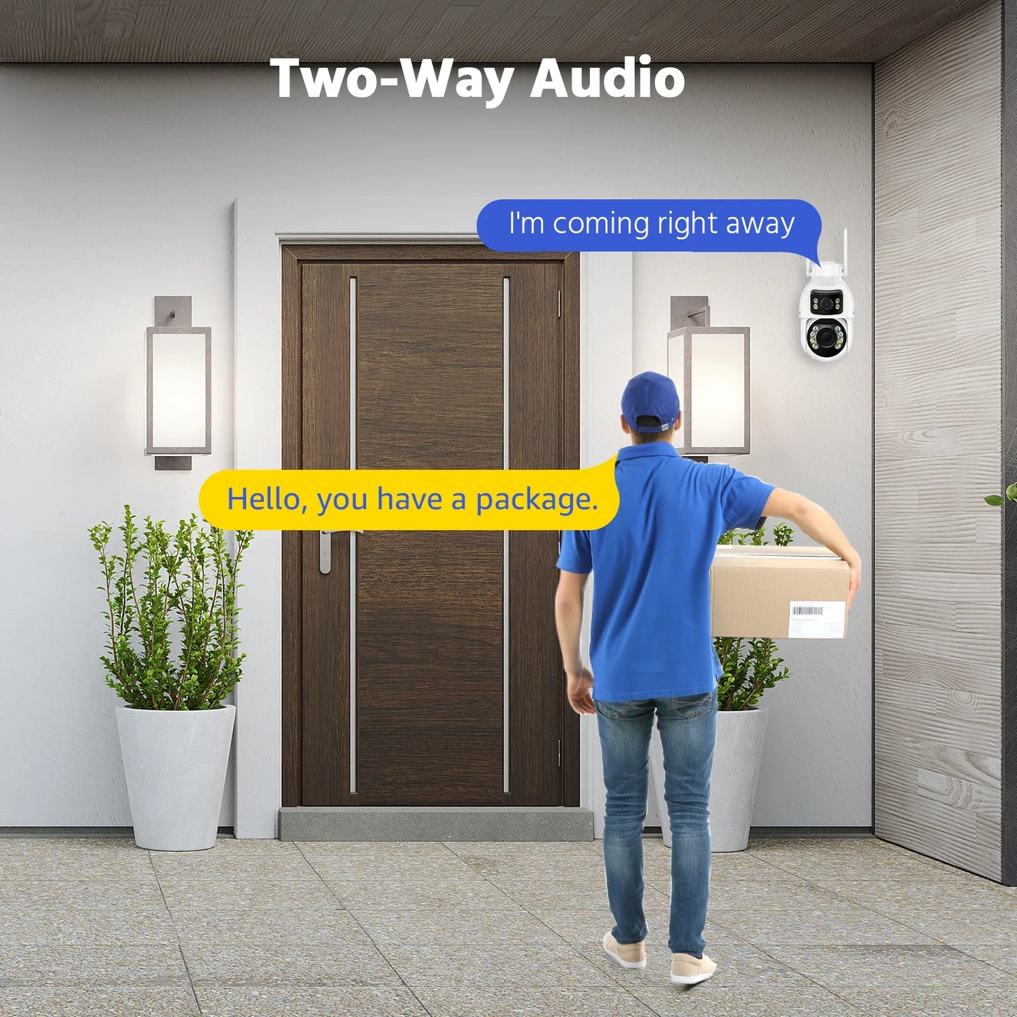 Annke 3 Inch 5MP PTZ Dual Lens WiFi Security Camera Outdoor Surveillance
