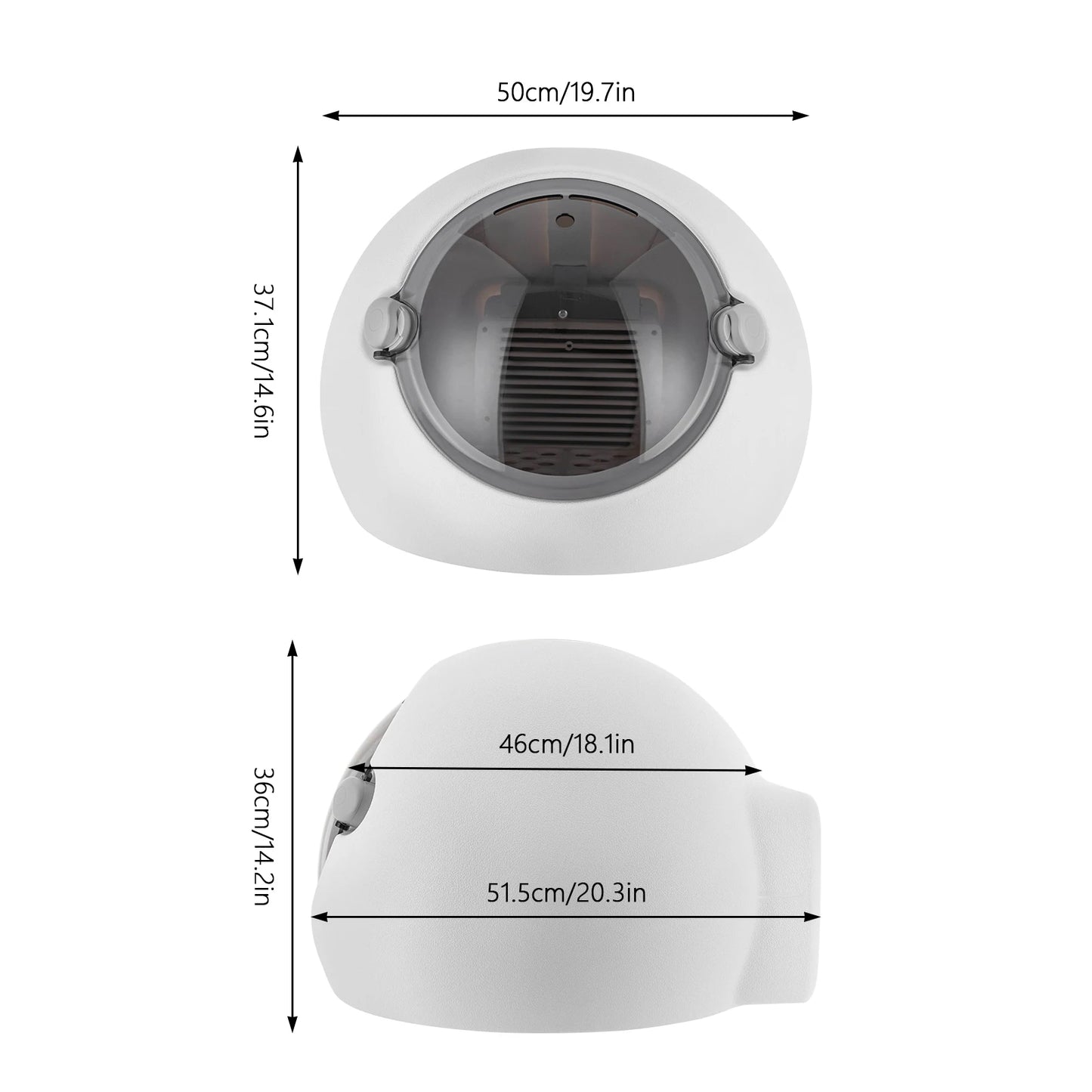 600W Portable Pet Dryer Box For Cats And Puppies Home Grooming
