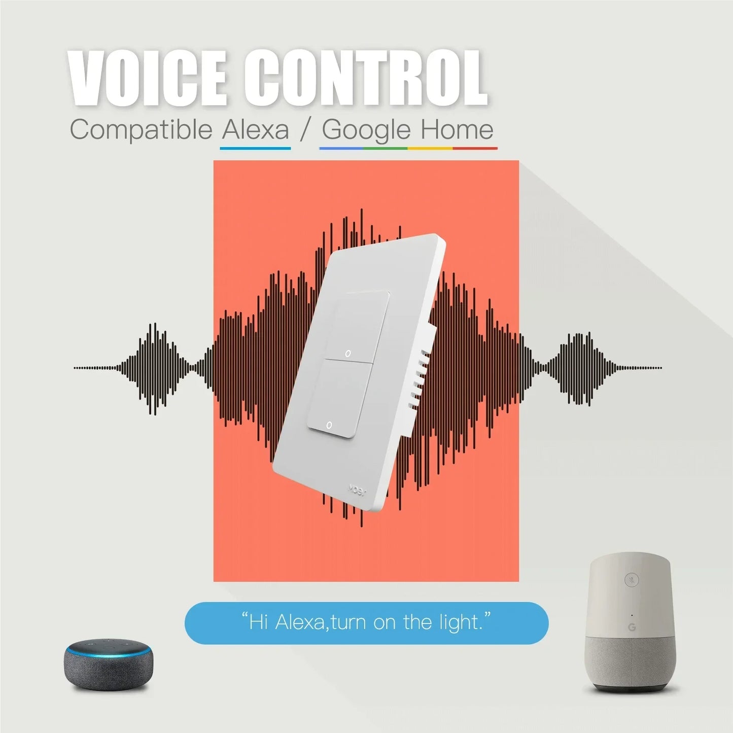 MOES Tuya ZigBee Smart Light Switch Push Button Switch for Alexa Google Home