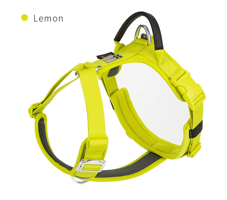 Small Combination No Pull Nylon Reflective Dog Harness Adjustable For Walking