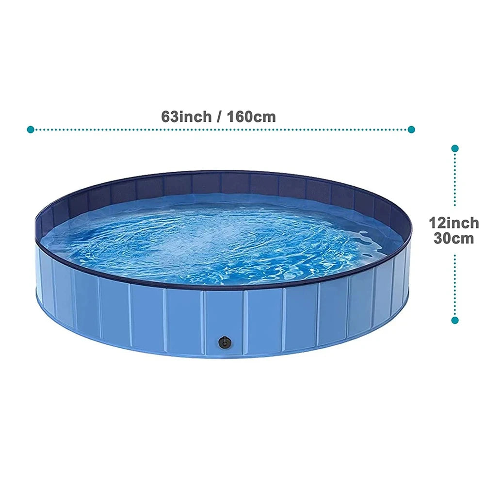 Foldable Dog Swimming Pool Portable Waterproof Grooming Tub