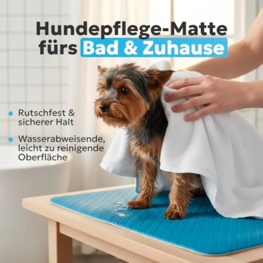 Foam Rubber Pet Grooming Table Mat 16 By 24 Inches For Dogs And Cats