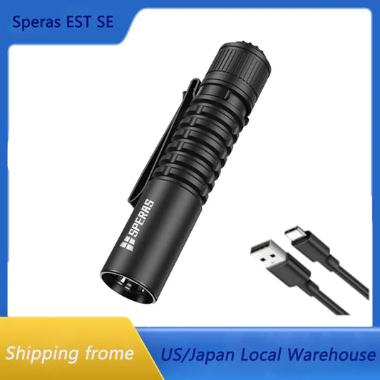 Speras EST SE 1500lm EDC Tactical Flashlight Rechargeable IP68 Waterproof