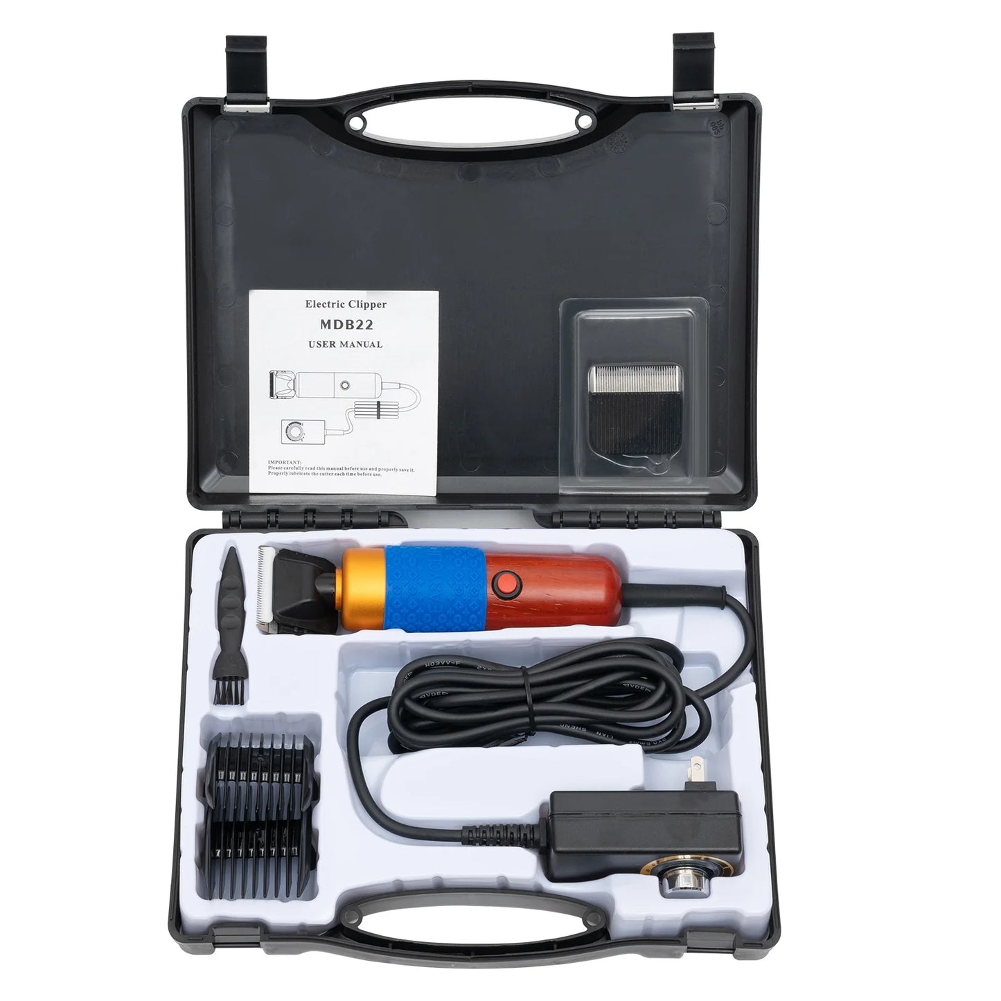 36W Electric Animal Grooming Clipper Sheep Goats Alpacas Llamas Dogs Farm Supply