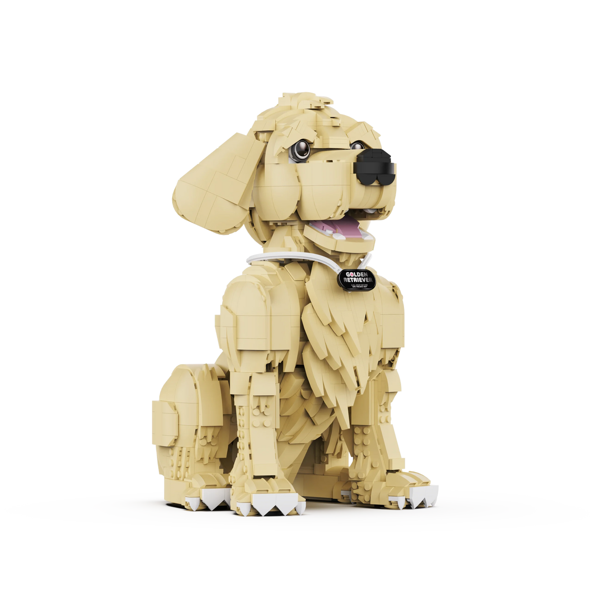 Golden Retriever Building Blocks 1754 Pcs DIY Assembly Model