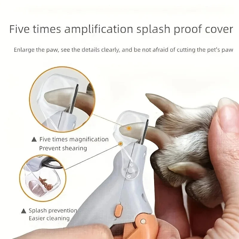 LED Pet Nail Clipper For Dogs And Cats With Light For Safe Grooming