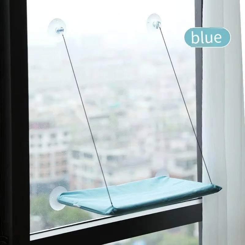 Winter Cat Window Hanging Hammock Bed With Suction Cups Space Saving All Seasons