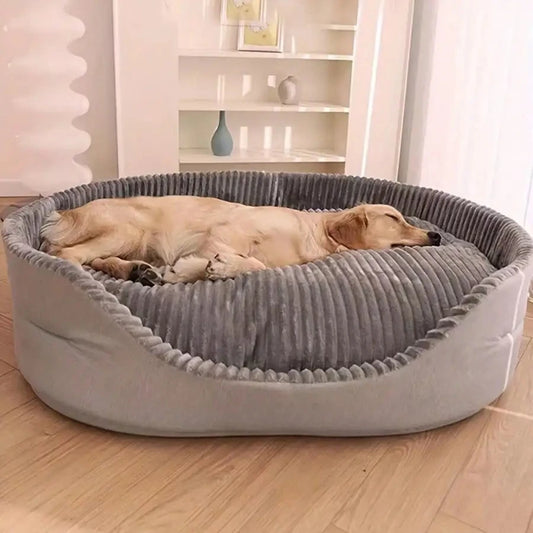 Machine Washable Cozy Pet Bed All Season For Dogs And Cats Indoor Outdoor