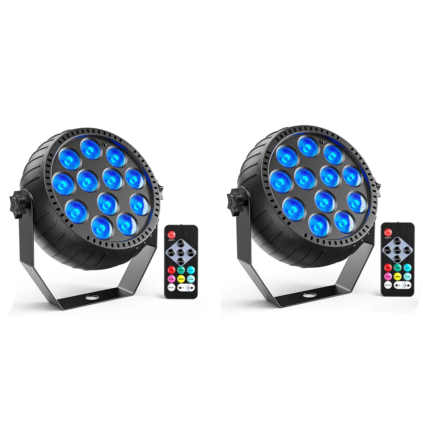 Somspot Mini RGB LED Par Lights Stage Lighting for DJ Party Bar Club Wedding