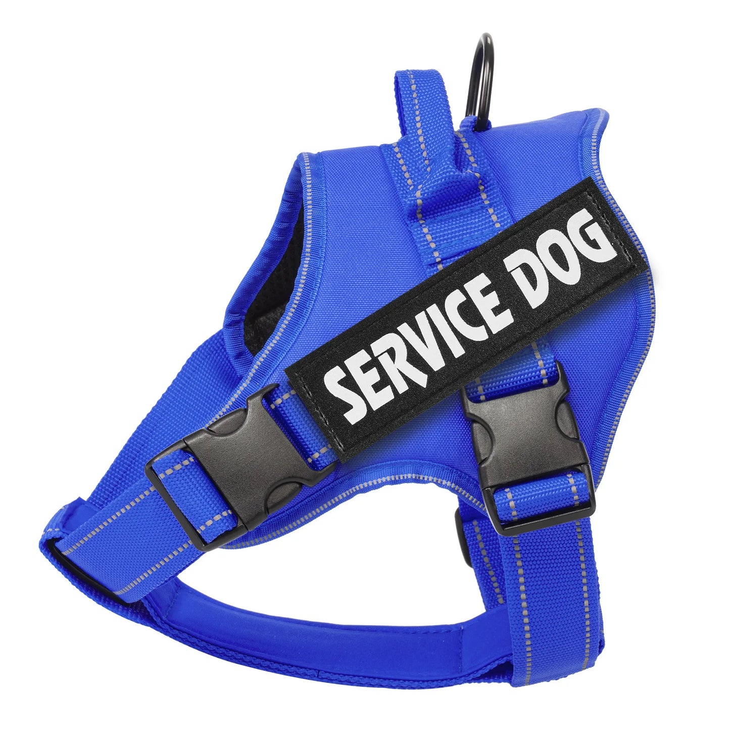 Personalized Doberman Pinscher Adjustable Dog Harness Custom Name Tag Breathable